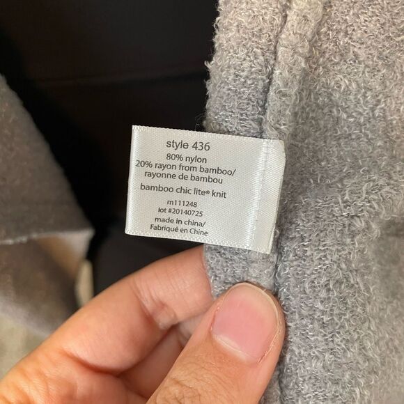 BAREFOOT DREAMS- Bamboo Chic Lite Long Ombré Cardigan Sweater L / XL - Picture 8 of 8